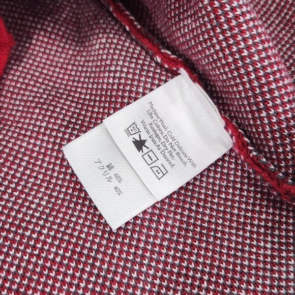 EDDIE Bauer Zip Up Jacket Snowflakes down Sleeve Size Medium Petite Lot D - Picture 5 of 6